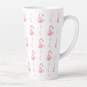 Zarte Flamingo-Serie Design 2 Milchtasse