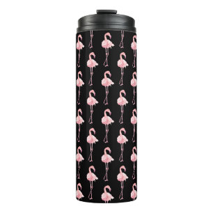 Zarte Flamingo-Serie Design 2 Thermosbecher