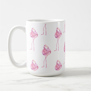 Zarte Flamingo-Serie Design 3 Kaffeetasse