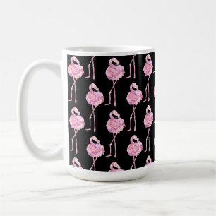 Zarte Flamingo-Serie Design 3 Kaffeetasse
