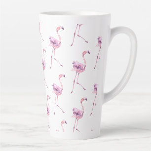 Zarte Flamingo-Serie Design 5 Milchtasse
