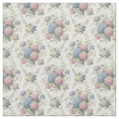 Zarte Hortensienblüten Stoff (Muster)