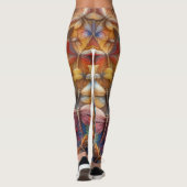 Zarte Libellen Leggings (Rückseite)
