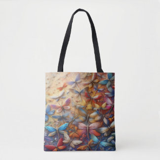 Zarte Libellen Tasche