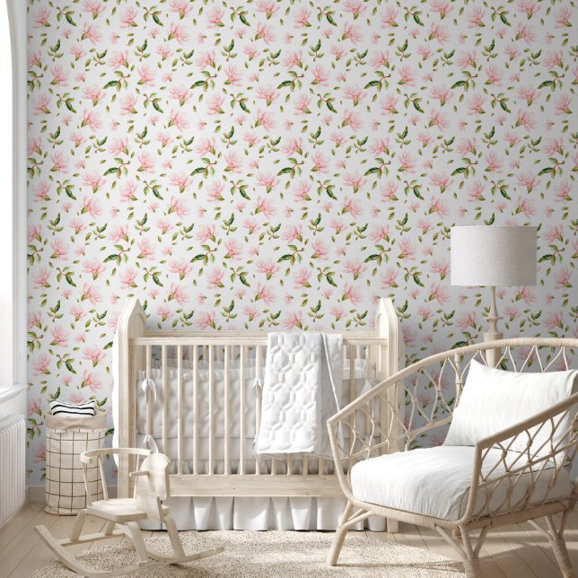 Zarte Magnolien Tapete (Kinder)