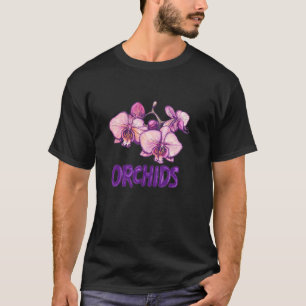 Zarte Orchideen für einen sanften, eleganten Look T-Shirt