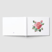 Zarte Rose Gästebuch (Voll)