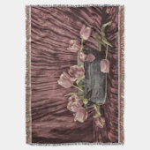 Zarte Tulpen Decke (Vorderseite Vertikal)