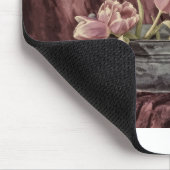 Zarte Tulpen Mousepad (Ecke)