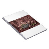 Zarte Tulpen Notizblock (Rechte Seite)