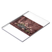 Zarte Tulpen Notizblock (Linke Seite)