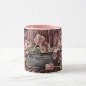 Zarte Tulpen Tasse (Zentrum)