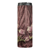 Zarte Tulpen Thermosbecher (Rückseite)