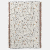 Zarte Wildblumen Decke (Vorderseite Vertikal)