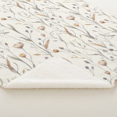 Zarte Wildblumen Sherpadecke (3/4)