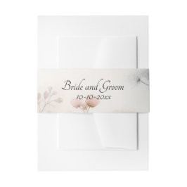 Zarte Wilde Möhre Einladungsbanderole