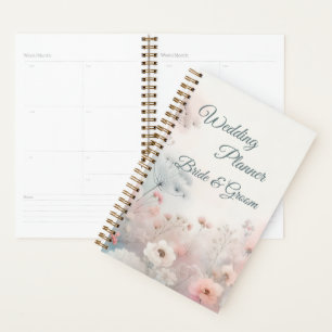 Zarte Wilde-Möhre-Hochzeitsplaner Planer