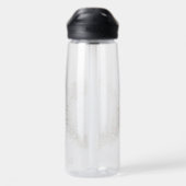 Zarter Blumenkranz Trinkflasche (Rückseite)
