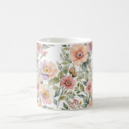 Zarter, kleiner Garten Kaffeetasse (Mittel)