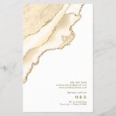 zarter Pfirsichpreis-Flyer Flyer (Hinten)