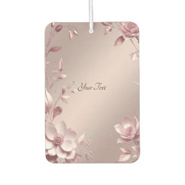 Zarter rosa floraler Luftverbesserer Autolufterfrischer