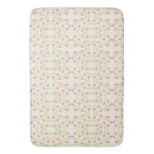 Zarter, rosafarbener Flower Bath Mat Pick Deine Gr Badematte (Vorderseite Vertikal)
