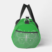 Zarter Schmetterlingsskizze Duffle Bag (Rechts)