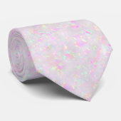 zarter violetter Opal Krawatte (Gerollt)