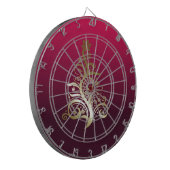 Zarter Weihnachtsbaum Dartscheibe (Vorderseite Links)