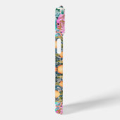 Zartes blaues, sizilianisches Zitrusfliesen Case-Mate iPhone Hülle (Rückseite / Rechts)