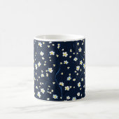Zartes Blumenmuster Kaffeetasse (Mittel)
