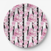 Zartes Brautparty Pappteller (Vorderseite)