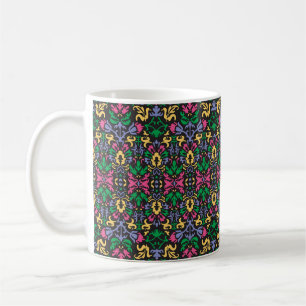 Zartes Damast Barock viktorianisch nahtlos Kaffeetasse
