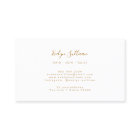 zartes Elfenbeinrot bei Visitenkarte