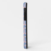 Zartes Flamingo-Muster Case-Mate iPhone Hülle (Hinten/Links)