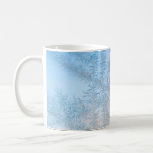 Zartes Frostmuster, Wisconsin Kaffeetasse (Links)