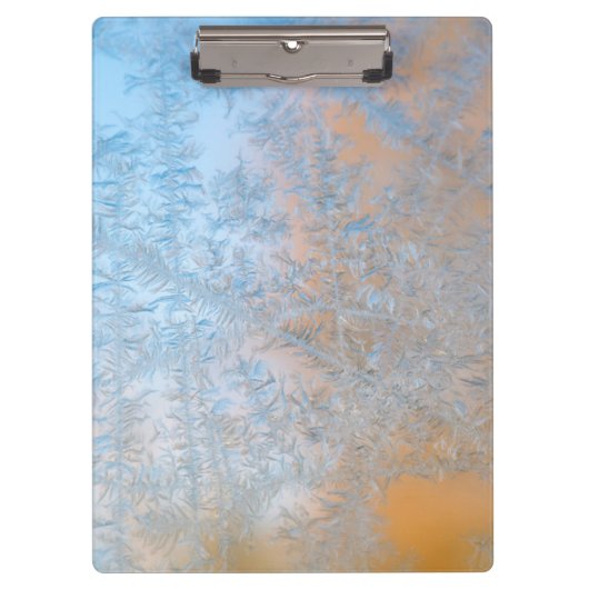Zartes Frostmuster, Wisconsin Klemmbrett (Vorderseite)