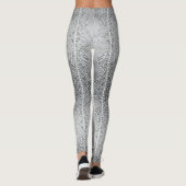 Zartes Grau Leggings (Rückseite)