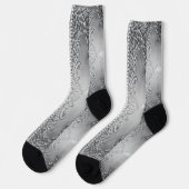 Zartes Grau Socken (Linkes Detail)