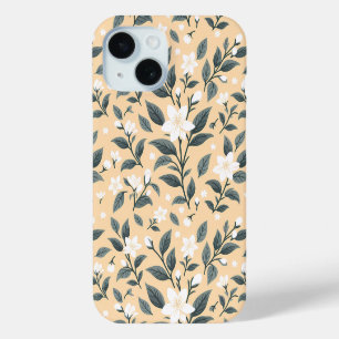 Zartes Jasmin-Blumenmuster Case-Mate iPhone Hülle