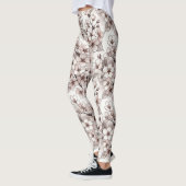 Zartes Kirschblüten-Design Leggings (Links)