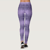 Zartes Lila Leggings (Rückseite)