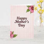 Zartes Muttertagskarten-Geschenk Karte (Gelbe Blume)