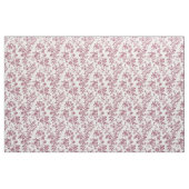 Zartes rosa botanisches Toile Stoff (Yard (91,4 cm))