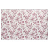 Zartes rosa botanisches Toile Stoff (Fat Quarter (45,7 x 55,9 cm))