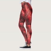 Zartes Rot Leggings (Links)