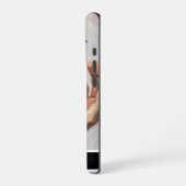 Zartes Sperlingsdesign iPhone Hülle (Linke Seite)