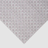 Zartes Vintage-Muster Seidenpapier (Ausschnitt)