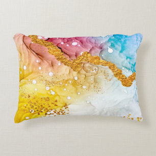 Zartheit in Pastellfarben. Einzigartige Kreativitä Dekokissen