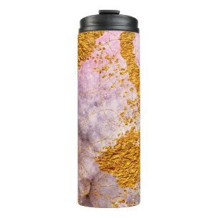 Zartheit in Pastellfarben. Einzigartige Kreativitä Thermosbecher